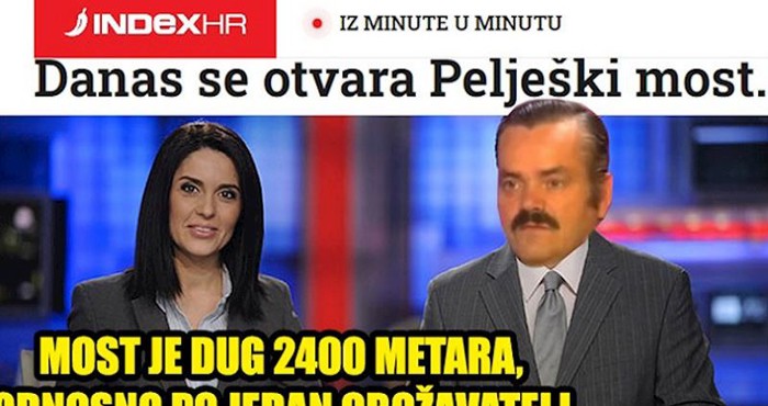 Nakon svečanog otvorenja Pelješkog mosta, svi dijele ove dvije fore. Morate vidjeti!