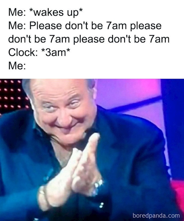 Kada se preneš u noći i shvatiš da nije 7 sati ujutro