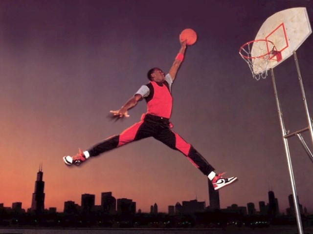 Slavna fotka Michaela Jordana po kojoj je nastao slavni logo