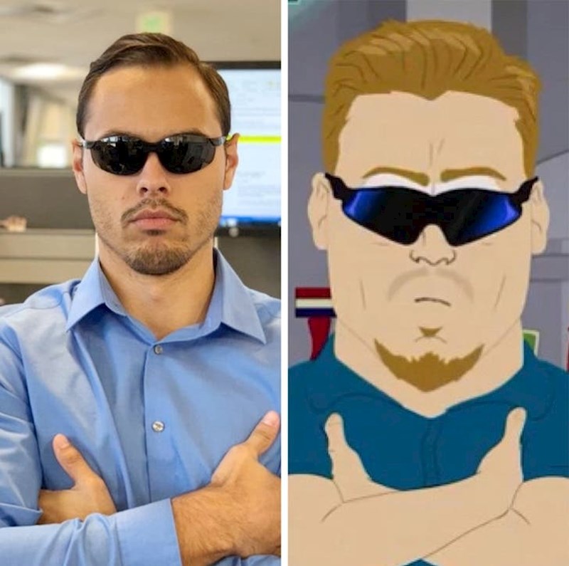 Kao da su ga crtali po tipu s lijeve fotke!