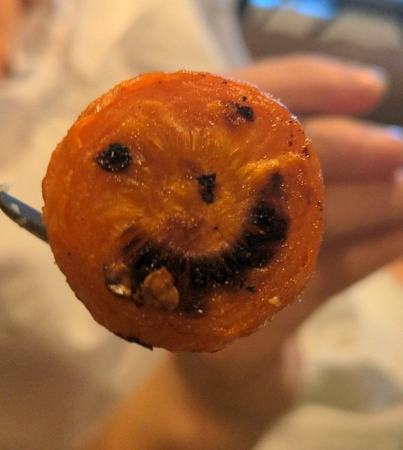 Pečena mrkva nam se nasmiješila