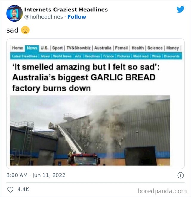 "Mirisalo je predivno, ali osjećala sam se jako tužno"- komentar na požar u tvornici koja proizvodi začinski kruh