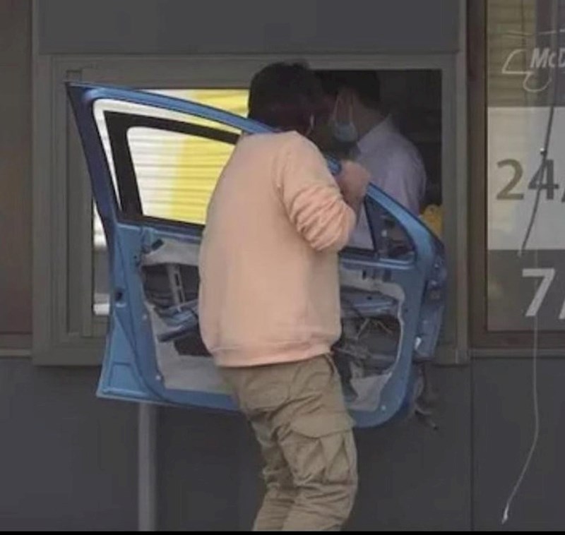 Kako ići u drive-through fast food bez auta