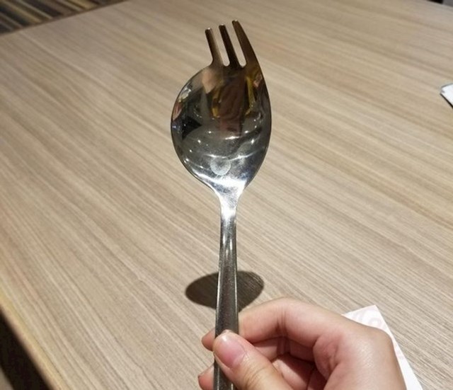 11. Žlica i vilica u jednom!