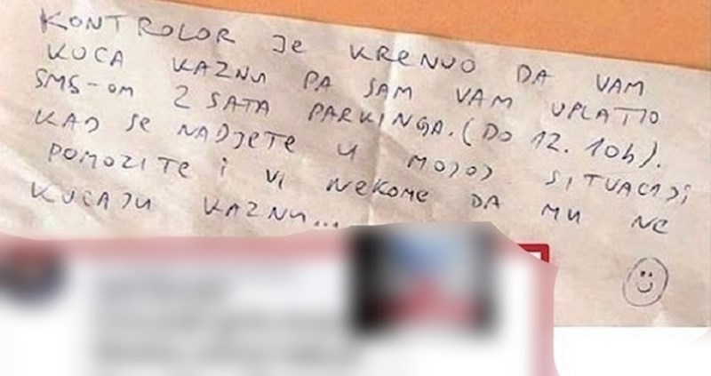 Lijepu gestu prolaznika lik je komentirao potpuno suprotnom pričom i zaradio preko 1000 lajkova