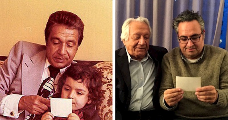 Rekonstruirali smo sliku staru 40 godina. Moram priznati da je moj djed puno ljepše ostario nego ja