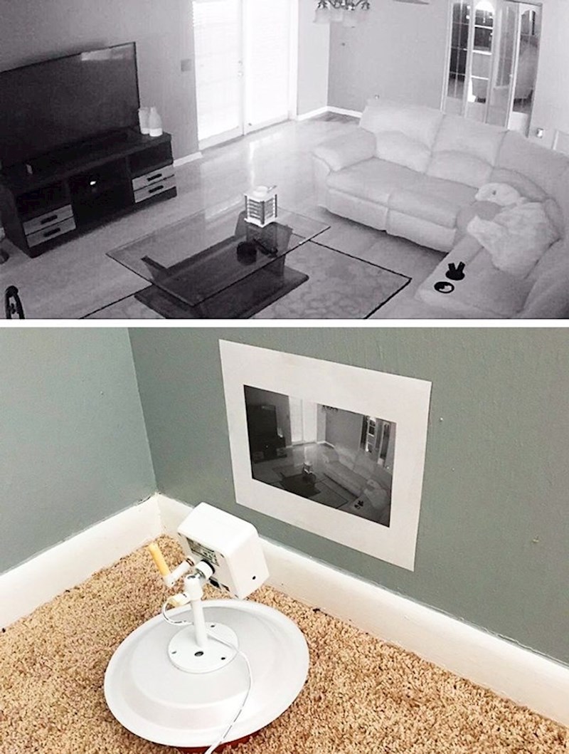 "Tata je otišao na putovanje, ali je prije toga stavio kameru u kuću da ne radimo tulume. Dobar pokušaj!"