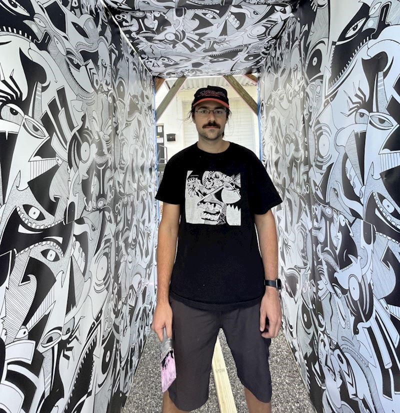 "Moja prva profesionalna umjetnička instalacija"