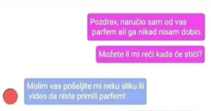 Trgovina je tražila dokaz da kupac nije dobio paket, tip im odgovorio nečim urnebesnim! Ovo je hit!
