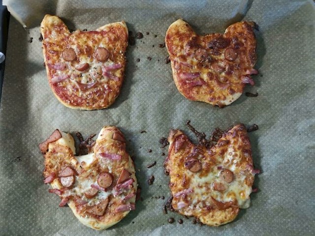 Radila je klincu pizzu u obliku mace. Dijete je ostalo traumatizirano