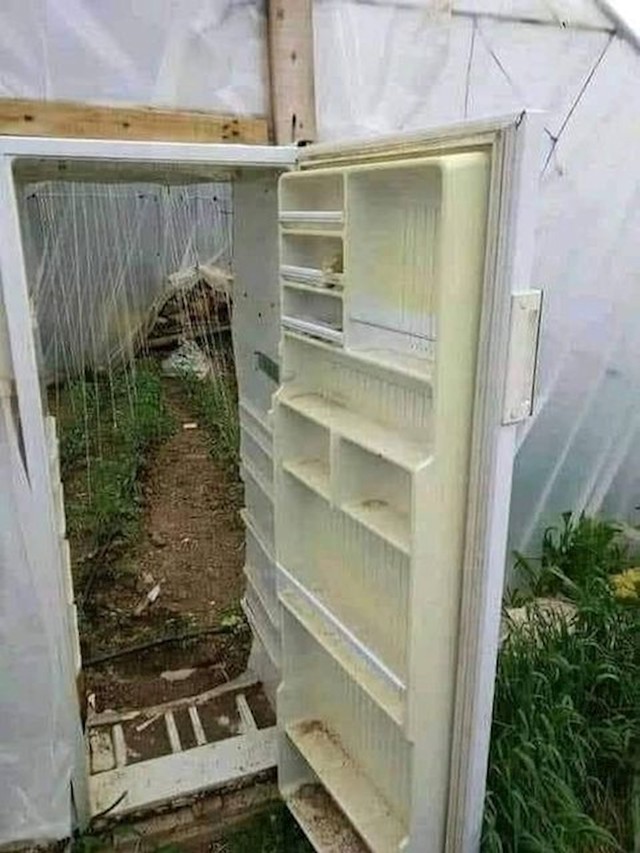 Kada su vrata skupa, ali si sačuvao stari, pokvareni hladnjak