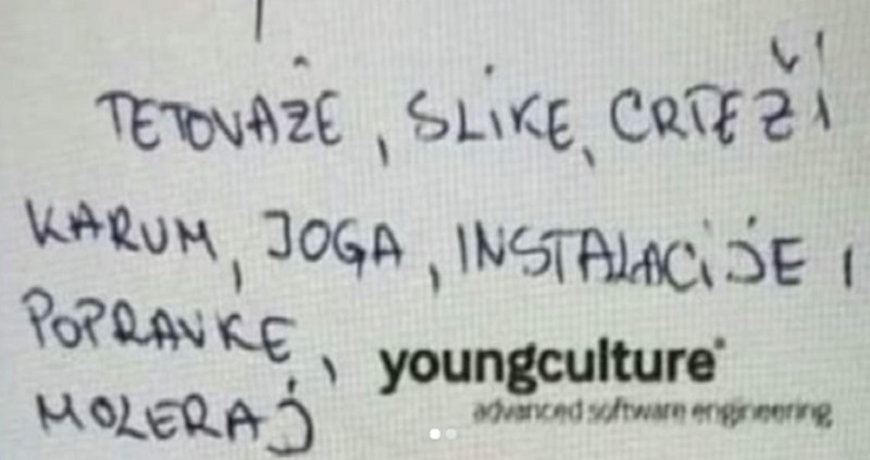 Oglas ovog majstora nešto je najbolje što ćete danas vidjeti; pogledajte koje sve usluge pruža!