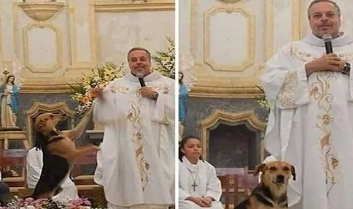 Ovaj svećenik uvijek drži misu okružen psima, razlog će vas oduševiti