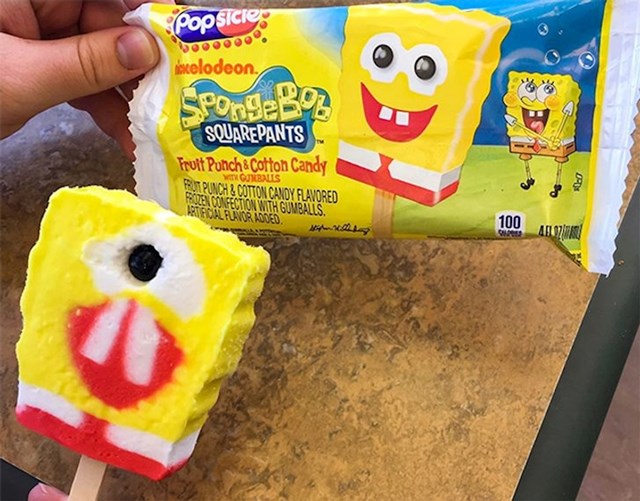 8. Spužva Bob iskrivljeni