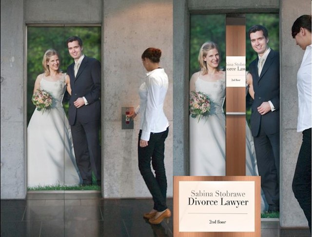Reklama odvjetnice koja se bavi brakorazvodnim parnicama 🤣