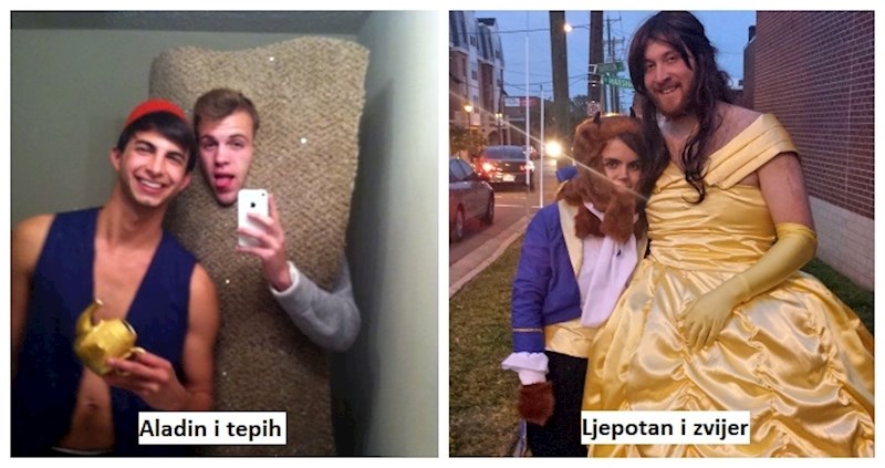 17 urnebesnih kostima za dvojce koji su pomeli svu konkurenciju na tulumima za Noć vještica