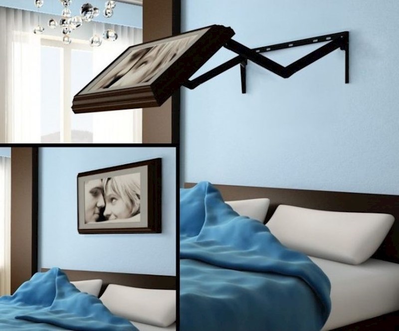 Skriveni TV uz kojeg možete zaboraviti na bol u vratu i lomljenje u neudobnoj pozi dok gledate omiljene serije i filmove! Kako se ovog netko nije ranije sjetio?