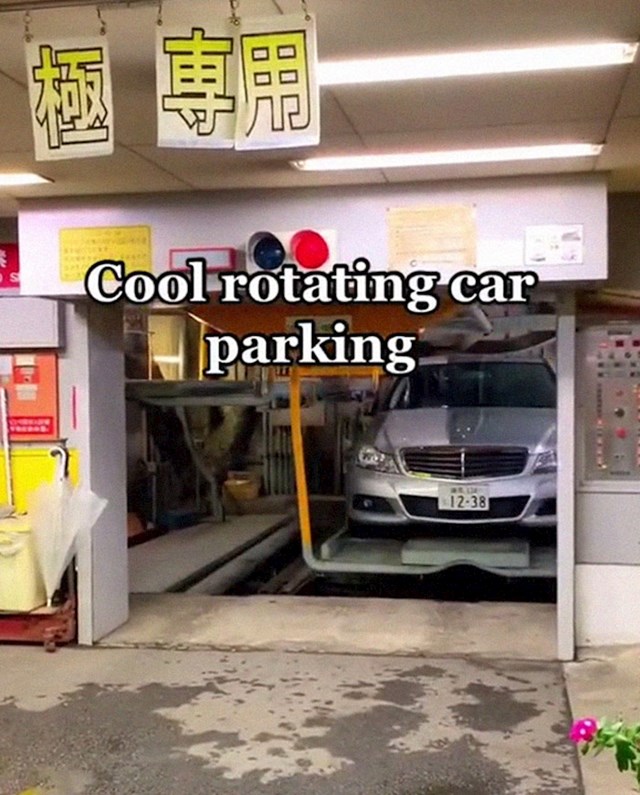 Rotirajuće parkirno mjesto je sve uobičajenija pojava