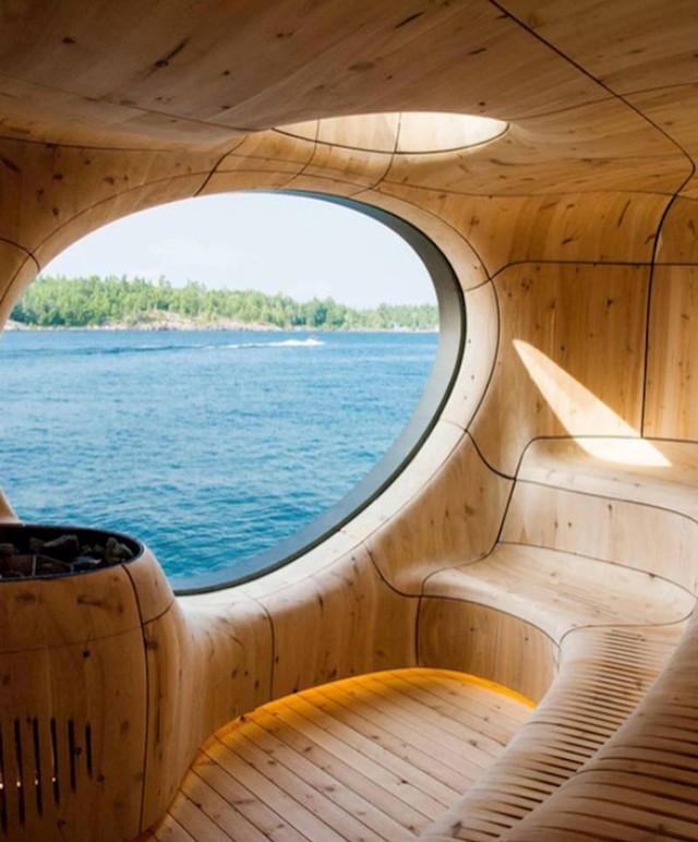 Sauna s pogledom