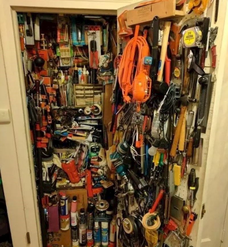 Kako iskoristiti mali prostor za alat