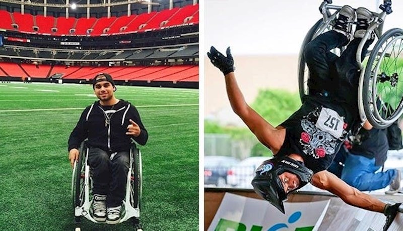 Aaron Fotheringham je profesionalni skateboarder koji izvodi trikove u svojim invalidskim kolicima!