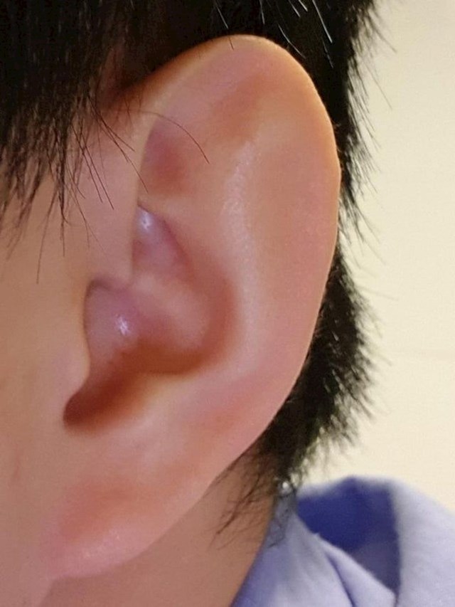 Kako bi piercing izgledao na ovom neobičnom uhu