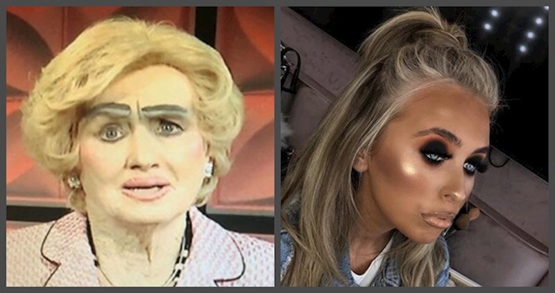 20+ najgorih katastrofa u povijesti šminkanja zbog kojih bi vam mogao prisjesti ručak