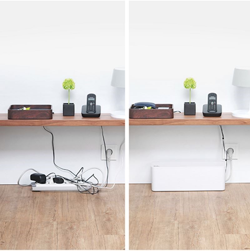 Bijela kutijica kojom ćete stati na kraj neposlušnim kablovima