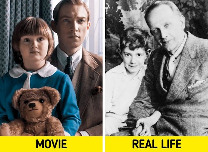 A. A. Milne i Christopher Robin Milne (Zbogom, Christophere Robinu)