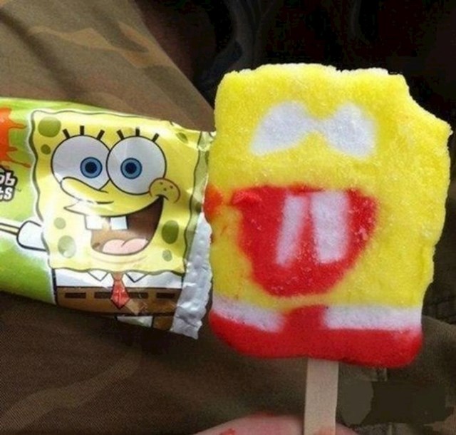 16. Još jedan Spužva Bob koji se nije skockao