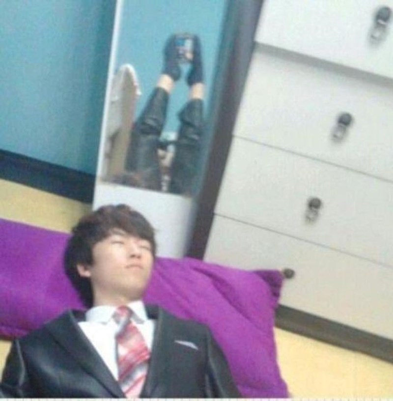 "Cura me slikala dok spavam nakon napornog radnog dana"