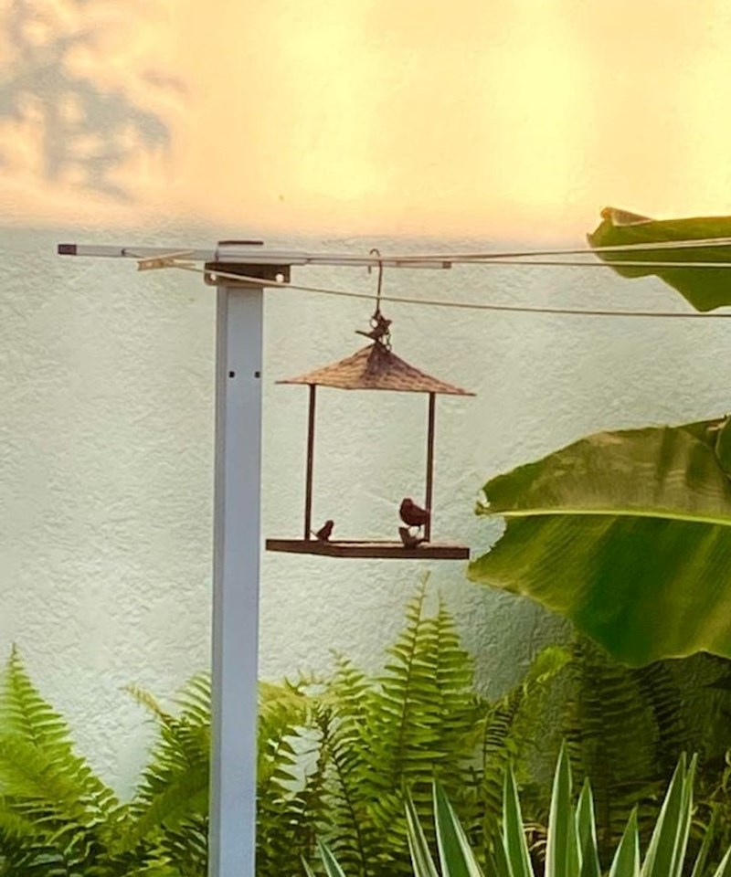 Predivno dvorište s pogledom na ocean.... ipak ne!