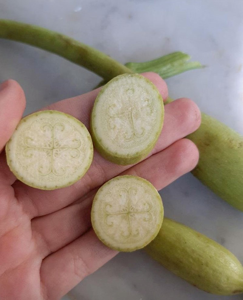 18. Prekrasne šare unutar tikvice