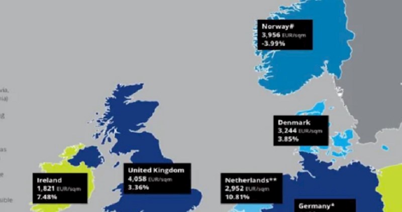 Ovo su trenutne cijene kvadrata novogradnje u Europi; smatrate li da je cijena za Hrvatsku realna?