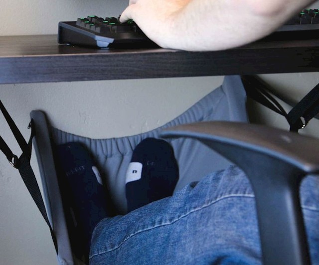 Grijani hammock za stopala! Ovo je odlično!