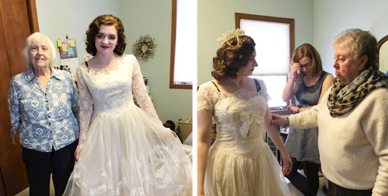 Zaručnica je na vjenčanju nosila vjenčanicu moje bake