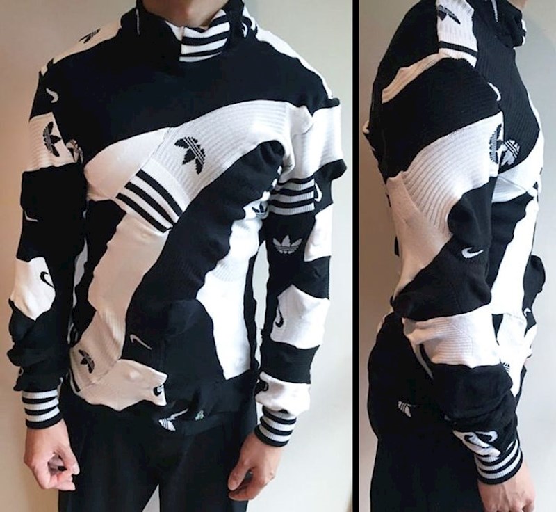 Kada se skupo puno čarapa koje su izgubile svoj par u perilici pa od njih napraviš majicu