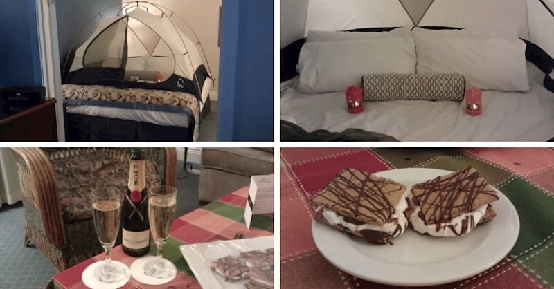 Radnici u hotelu dobro znaju da gosti nekada imaju prečudne zahtjeve. Ovaj put poželjeli su iskusiti glamping u zatvorenom i ovaj hotel im je to omogućio!