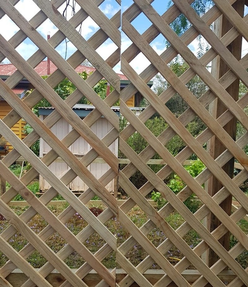 Nisu dvije slike u jednoj, nego je ograda užasno postavljena!