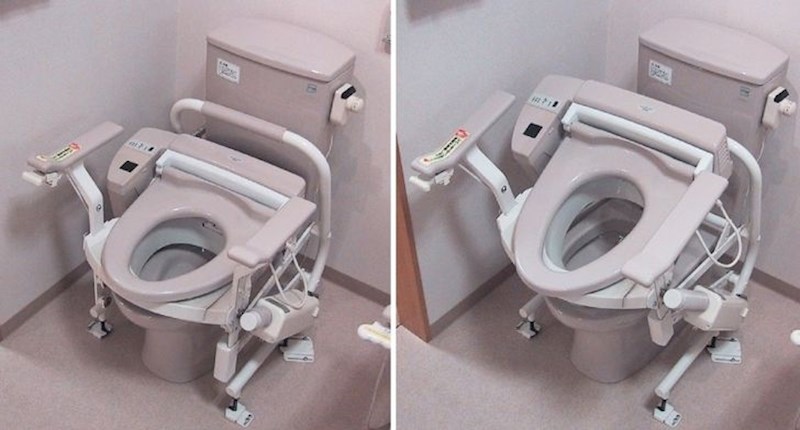 WC školjka za starije koja se sama podiže