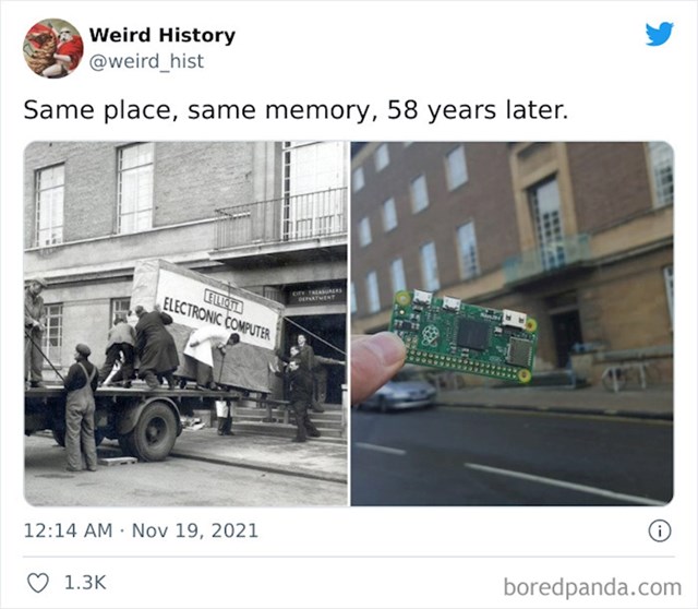 Isto mjesto, isti kapacitet memorije, 58 godina nakon