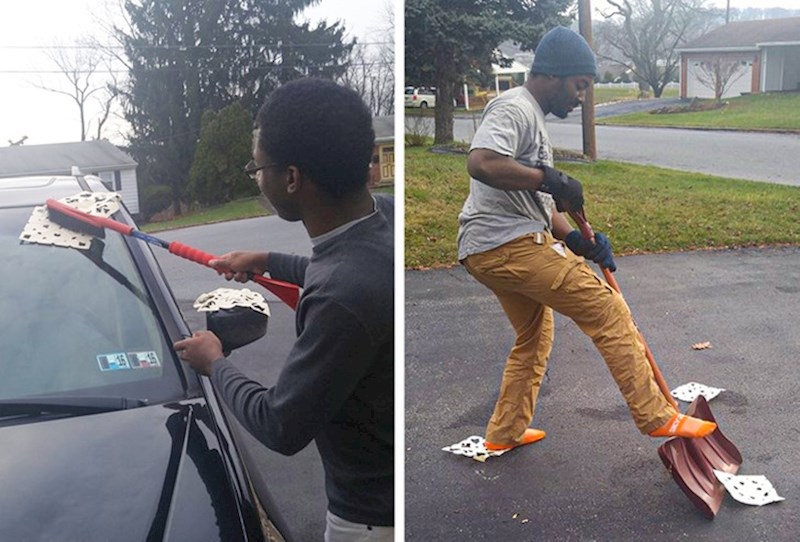 I dvojica tipova kojima toliko fali snijeg da su ga morali izmisliti!