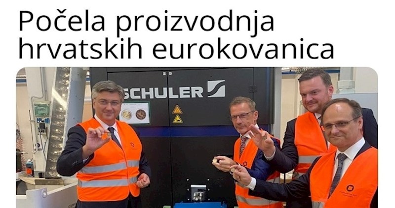 U RH je počela proizvodnja kovanica eura, 8 tisuća ljudi lajkalo je ovu foru