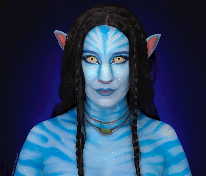 Kada vizažistica ima viška vremena znaš da će nastati nešto genijalno!