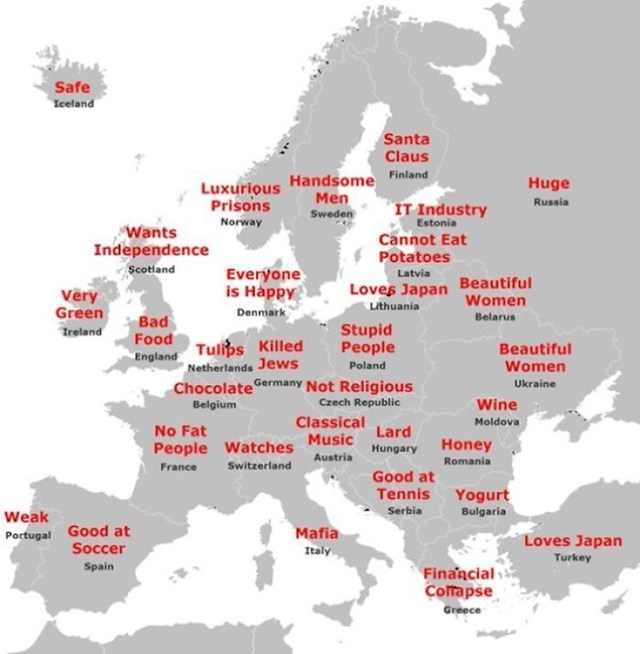 Kako Japanci vide Europljane