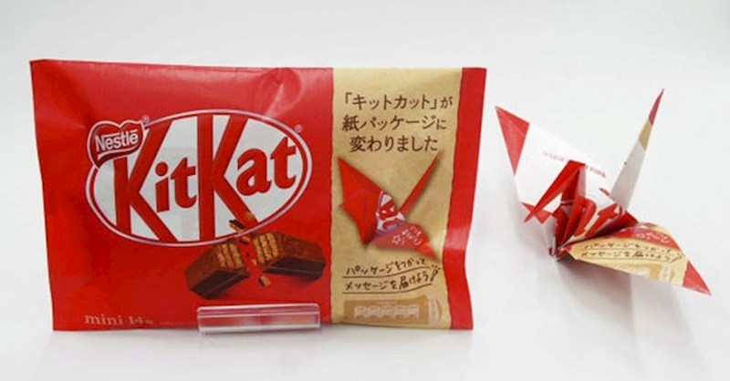 U Japanu se KitKat pakira u papir za origami