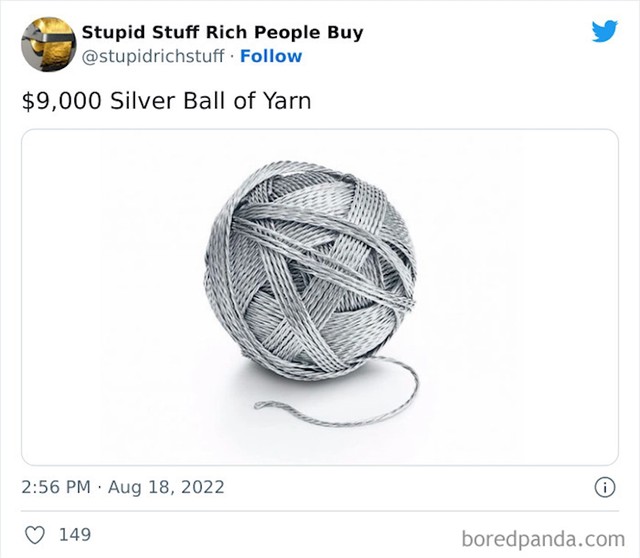 9 000 vam se čini puno? Pa koliko vi inače dajete za pređu? cccc