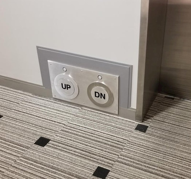 Ovim dizalom upravlja se nogama!