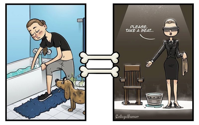 1. Što je u njihovoj glavi kada ih želite okupati