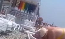 Društvenim mrežama širi se urnebesan video, morate vidjeti kako se ova žena sunča na plaži